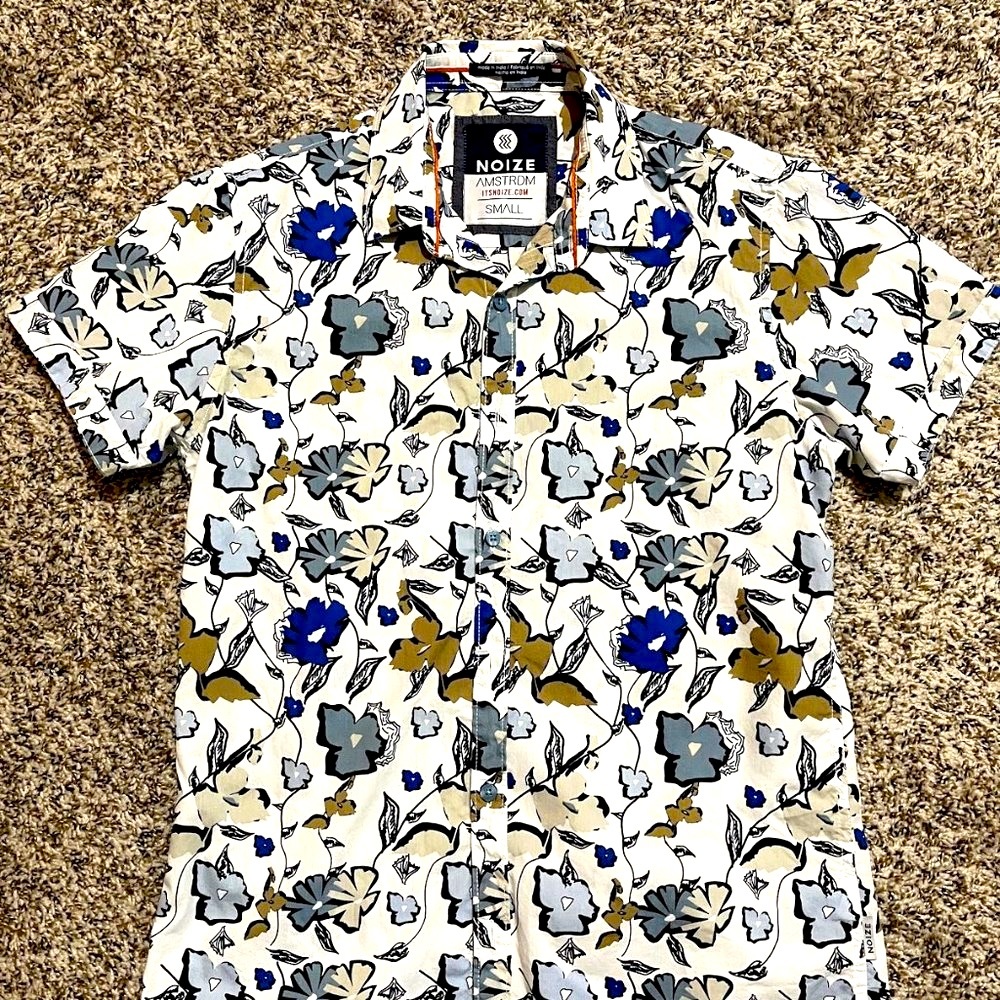 Noize Floral Collared Shirt